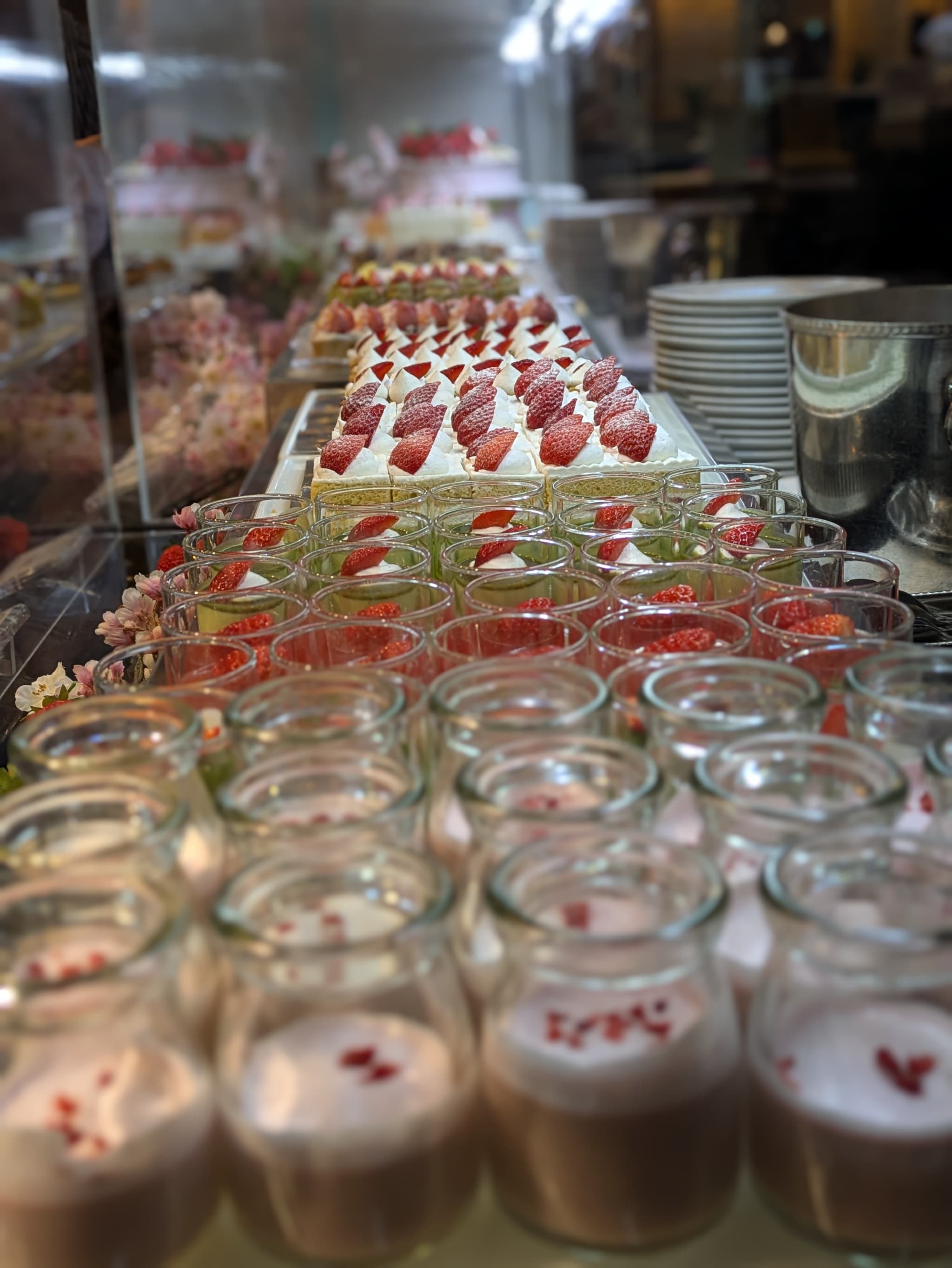 ホテルニューオータニ大阪 SATSUKI LOUNGE 訪問日 4/11